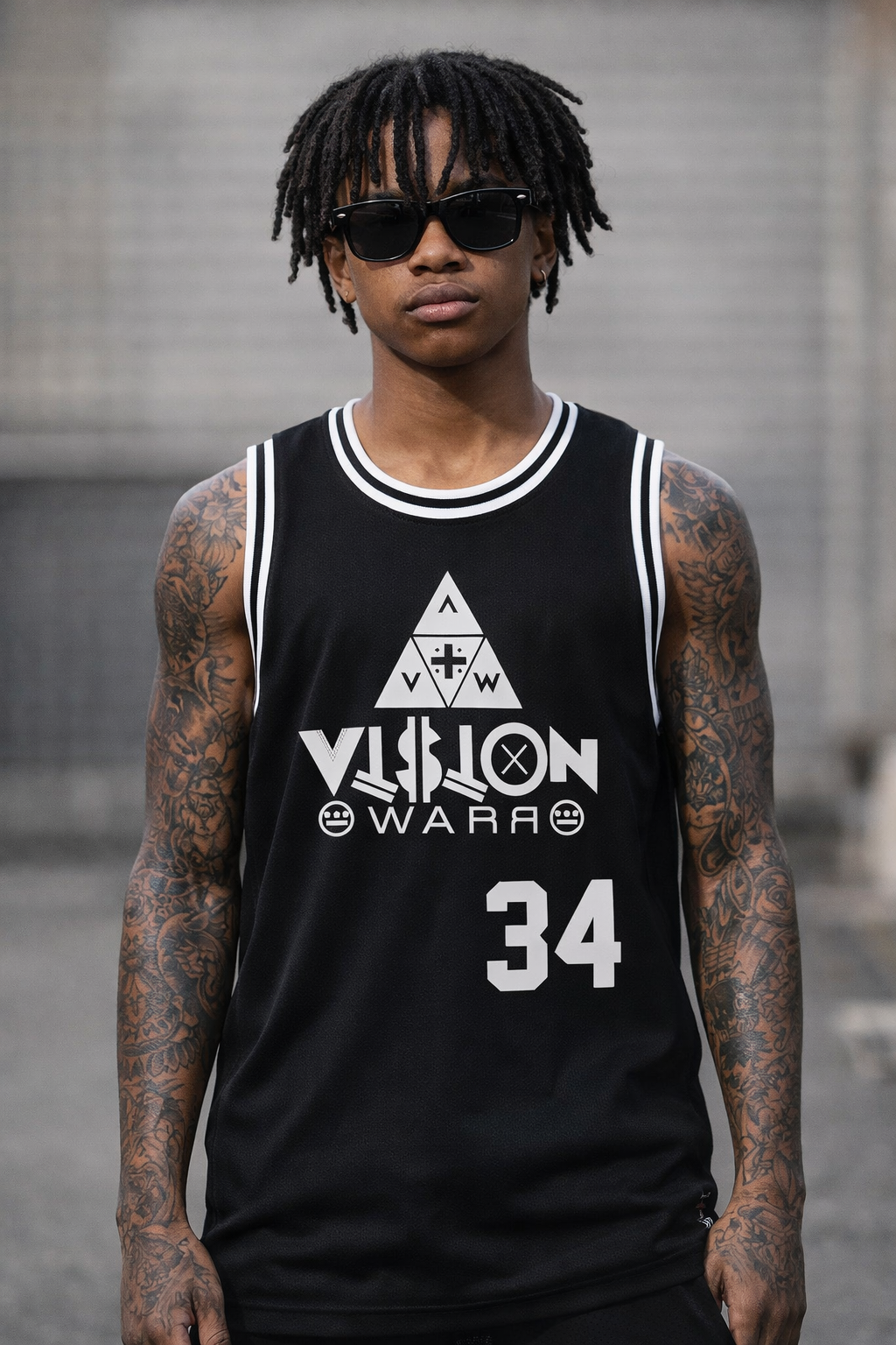 Black Vision Warr Jersey