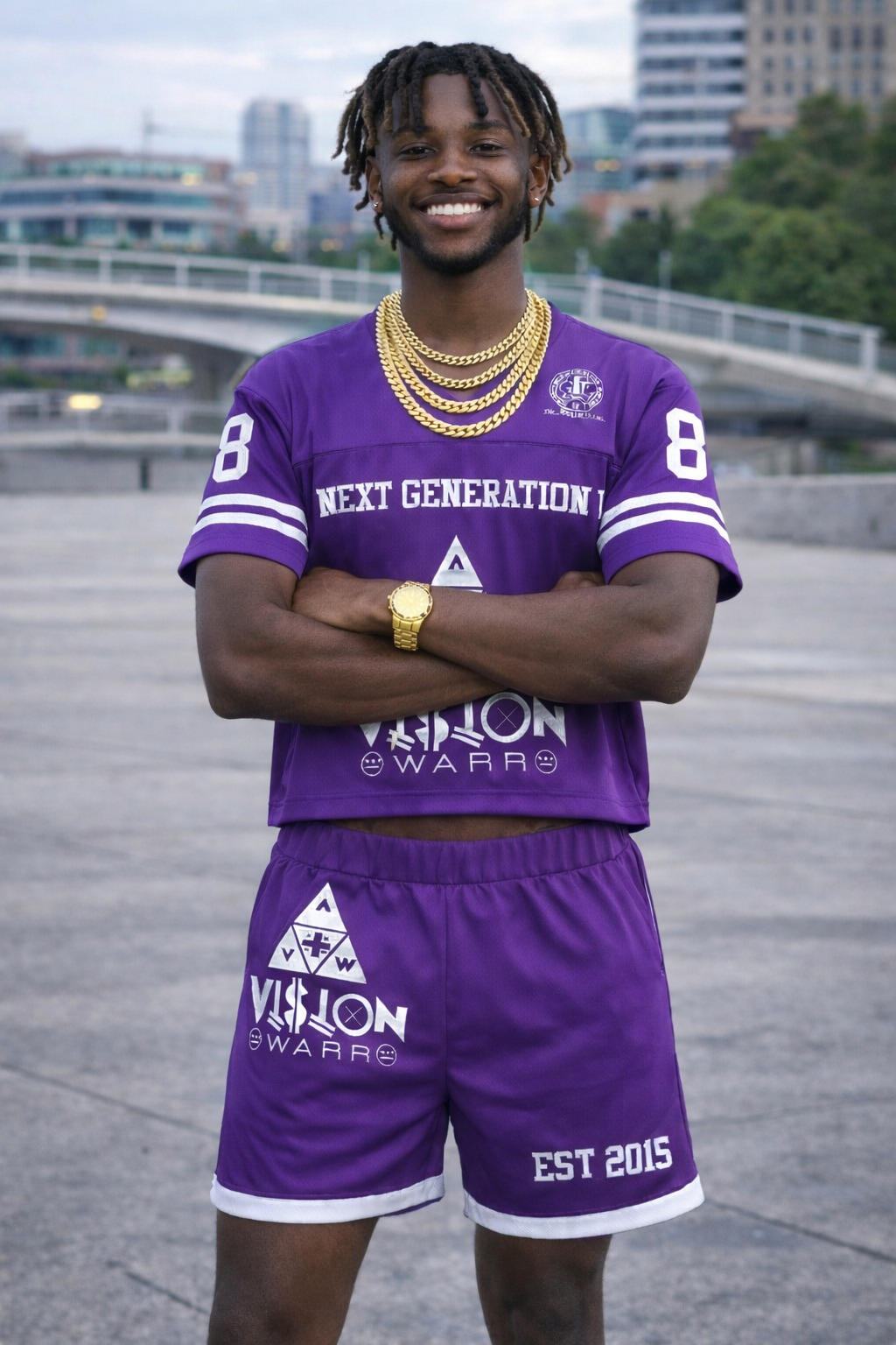 Purple Dragon Vision Warr Short Set