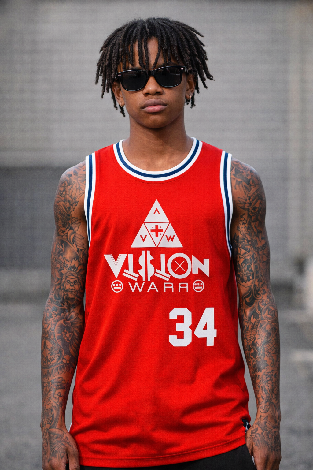 Red Vision Warr Jersey